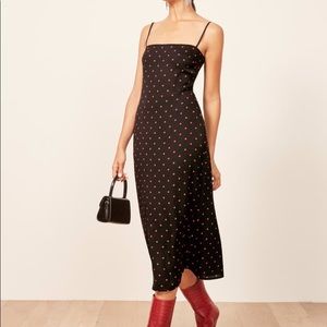 Reformation Rosaly midi dress size 2